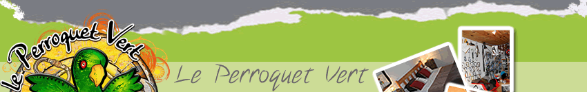 Le Perroquet Vert : Votre lieu de rendez-vous pour l'escalade dans les Gorges du Verdon > Chambre d'hote, Restaurant, Boutique d'escalade à la La Palud sur Verdon 